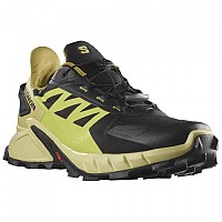 [해외]살로몬 Supercross 4 Goretex Trail Running Shoes 4138945488 Black / Leek Green / Acid Lime