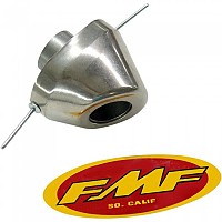 [해외]FMF 캡 Turbine코어 2 Replacement Rear Cone 31.8 Mm 9137524023 Silver