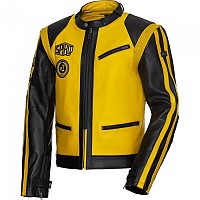 [해외]SPIRIT MOTORS 가죽 재킷 Classic 4.0 9139221140 Black / Yellow