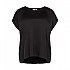[해외]VILA EVOKED Ellette 반팔 티셔츠 139172525 Black
