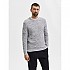 [해외]SELECTED 크루넥 스웨터 Vince 139277779 Marshmallow / Detail Twisted W. Light Grey