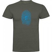 [해외]KRUSKIS 반팔 티셔츠 스키er Fingerprint 5139292918 Dark Army Green