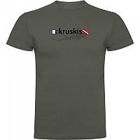 [해외]KRUSKIS Diver Flags 반팔 티셔츠 10139291966 Dark Army Green