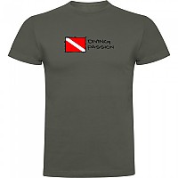 [해외]KRUSKIS Diving Passion 반팔 티셔츠 10139291978 Dark Army Green