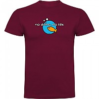 [해외]KRUSKIS No Diving No Life 반팔 티셔츠 10139292615 Dark Red