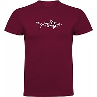 [해외]KRUSKIS Shark Tribal 반팔 티셔츠 10139292883 Dark Red