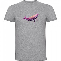 [해외]KRUSKIS Whale 반팔 티셔츠 10139293237 Heather Grey