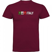 [해외]KRUSKIS Italy 반팔 티셔츠 1139292383 Dark Red