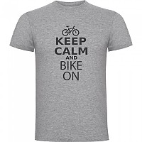 [해외]KRUSKIS Keep Calm And Bike On 반팔 티셔츠 1139292421 Heather Grey