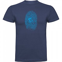[해외]KRUSKIS MTB Fingerprint 반팔 티셔츠 1139292584 Denim Blue