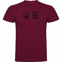 [해외]KRUSKIS 프로blem 솔루션 Ride 반팔 티셔츠 1139292675 Dark Red