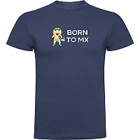 [해외]KRUSKIS Born To MX 반팔 티셔츠 9139291760 Denim Blue