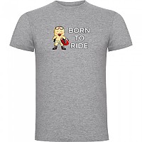 [해외]KRUSKIS Born To Ride 반팔 티셔츠 9139291777 Heather Grey