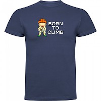 [해외]KRUSKIS Born To Climb 반팔 티셔츠 4139291744 Denim Blue