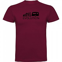 [해외]KRUSKIS Evolution Caravanning 반팔 티셔츠 4139292011 Dark Red