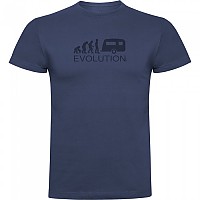 [해외]KRUSKIS Evolution Caravanning 반팔 티셔츠 4139292012 Denim Blue