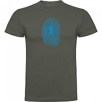 [해외]KRUSKIS Hiker Fingerprint 반팔 티셔츠 4139292290 Dark Army Green