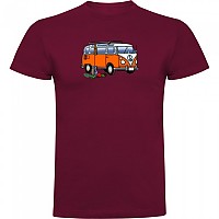 [해외]KRUSKIS Hippie Van Climbing 반팔 티셔츠 4139292303 Dark Red