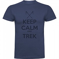 [해외]KRUSKIS Keep Calm And Trek 반팔 티셔츠 4139292468 Denim Blue
