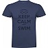 [해외]KRUSKIS Keep Calm And Swim 반팔 티셔츠 6139292460 Denim Blue