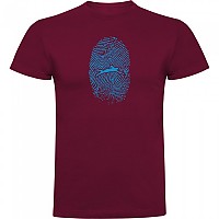 [해외]KRUSKIS Swimmer Fingerprint 반팔 티셔츠 6139293159 Dark Red