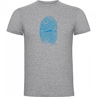 [해외]KRUSKIS Swimmer Fingerprint 반팔 티셔츠 6139293161 Heather Grey