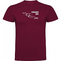[해외]KRUSKIS 반팔 티셔츠 Swimming DNA 6139293163 Dark Red