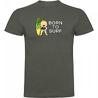[해외]KRUSKIS Born To Surf 반팔 티셔츠 14139291802 Dark Army Green