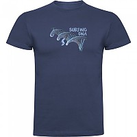 [해외]KRUSKIS Surf DNA 반팔 티셔츠 14139293132 Denim Blue