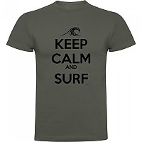 [해외]KRUSKIS Surf Keep Calm And Surf 반팔 티셔츠 14139293142 Dark Army Green