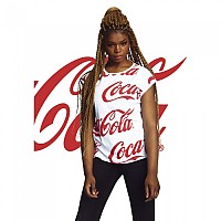 [해외]URBAN CLASSICS Coca Cola 반팔 티셔츠 138453057 White