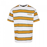 [해외]URBAN CLASSICS 티셔츠 스타터 로고 스트라이프 138453361 White / Yellow
