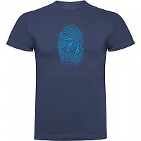 [해외]KRUSKIS Triathlon Fingerprint 반팔 티셔츠 6139293204 Denim Blue