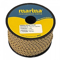 [해외]MARINA PERFORMANCE ROPES 이중 꼰 로프 Marina Pes HT Color 25 m 10139175278 Beige / Brown