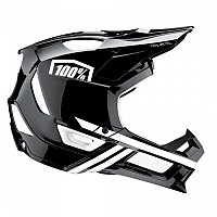 [해외]100% Trajecta Downhill Helmet With Fidlock 1138616805 Black / White
