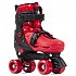[해외]SFR SKATES 조정 가능한 롤러 스케이트 Nebula 14137860706 Black / Red