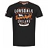[해외]LONSDALE Tobermory 반팔 티셔츠 7139293733 Black / Orange / White