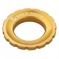 [해외]WOLF TOOTH 중앙 잠금 디스크 잠금 링 CNC 1139346379 Gold