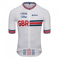 [해외]KALAS 반팔 저지 Great Britain Cycling 팀 1139386428 White