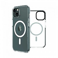 [해외]MUVIT FOR CHANGE 덮개 Recycletek Magsafe Shockproof 3m iPhone 14 139400679 Clear / Black