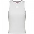 [해외]타미 진 Essential Rib 민소매 티셔츠 139307837 White