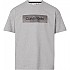 [해외]캘빈클라인 Embroidered Comfort 반팔 티셔츠 139307566 Mid Grey Heather