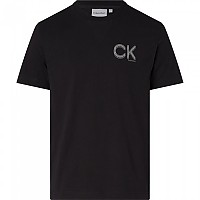 [해외]캘빈클라인 Striped Chest 로고 반팔 티셔츠 139307604 Black