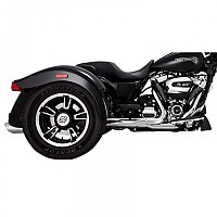 [해외]VANCE + HINES Twin Slash Harley Davidson Ref:16796 슬립온 머플러 9139413014 Silver