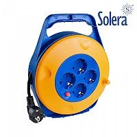 [해외]SOLERA 케이블 릴 플러그 H05VV-F 3G1.5 4 10 미디엄 4138361745 Blue / Orange