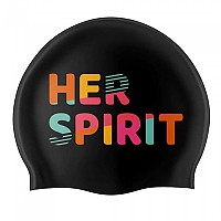 [해외]HUUB 수영 모자 Her Spirit 6139469929 Black / Multi