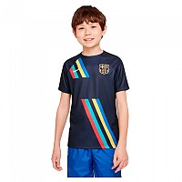 [해외]나이키 매치 어웨이 FC Barcelona Dri Fit Pre 22/23 짧은 소매 티셔츠 후진 3138712589 Obsidian / Obsidian / Club Gold