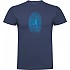 [해외]KRUSKIS Football Fingerprint 반팔 티셔츠 3139292144 Denim Blue