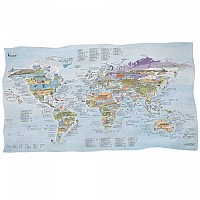 [해외]AWESOME MAPS 카이트서프 지도 타월 Best Kitesurfing Spots In The World 12138435085