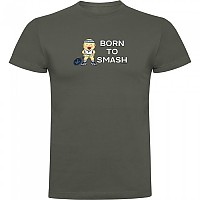[해외]KRUSKIS Born To Smash 반팔 티셔츠 12139291790 Dark Army Green